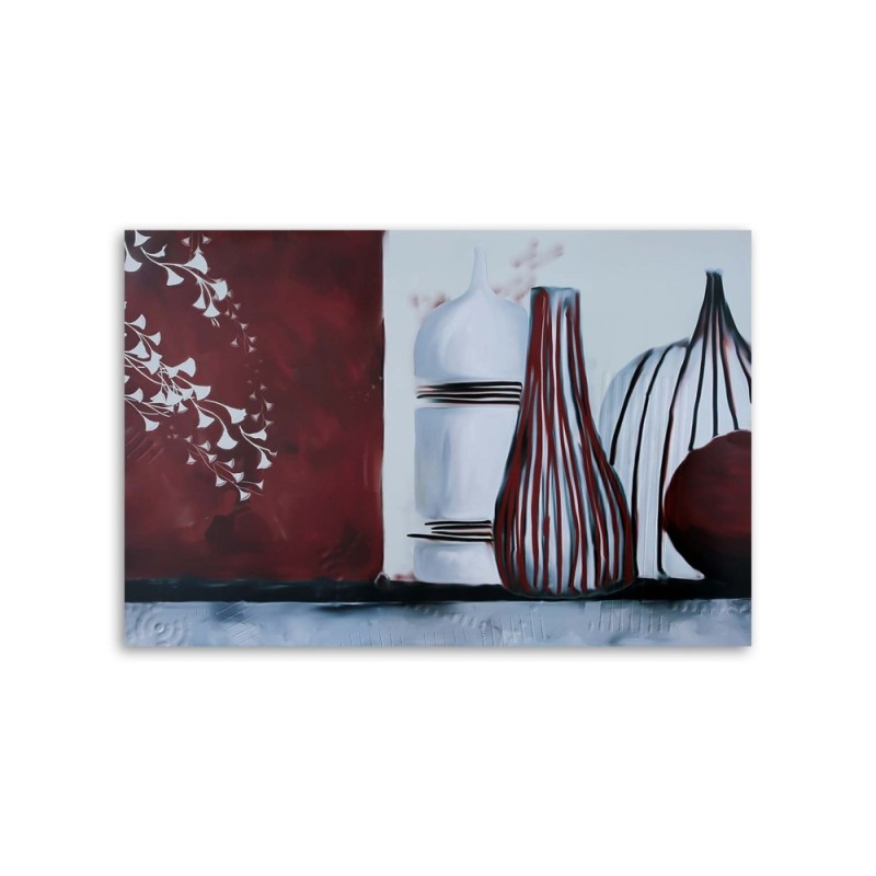 Leinwandbild - Vasen - Stilleben Komposition | Feeby