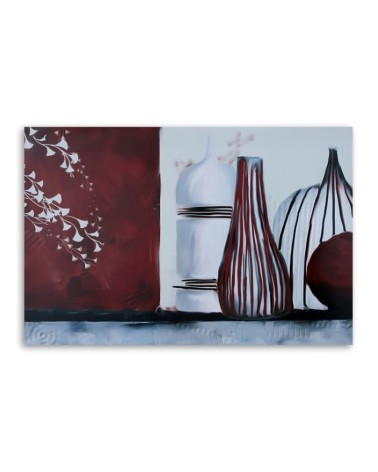 Leinwandbild - Vasen - Stilleben Komposition | Feeby