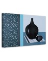 Two jugs on a colourful napkin - Still Life Canvas prints | FEEBY