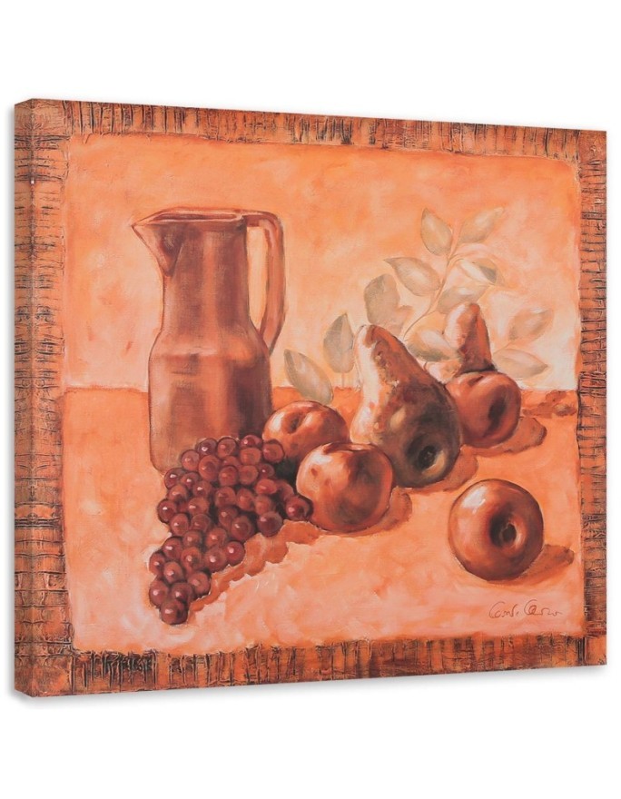 Dekoratives Leinwandbild - Orangen-Stillleben | Feeby