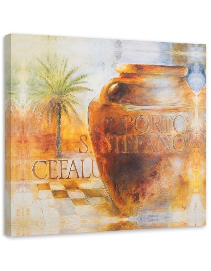 Bild auf Leinwand - Eine große Kanne | Feeby