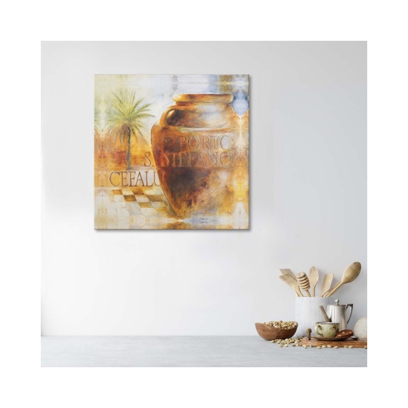 Bild auf Leinwand - Eine große Kanne | Feeby