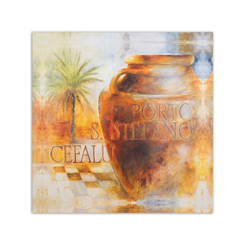 Bild auf Leinwand - Eine große Kanne | Feeby