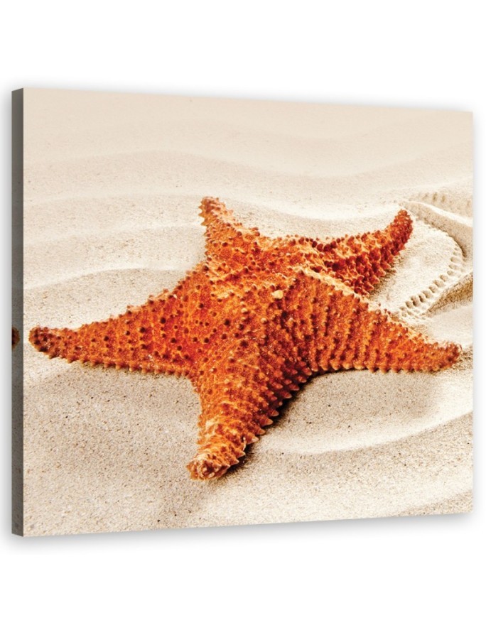 Wandbild für Wohnzimmer - Tiere - Beige | Feeby