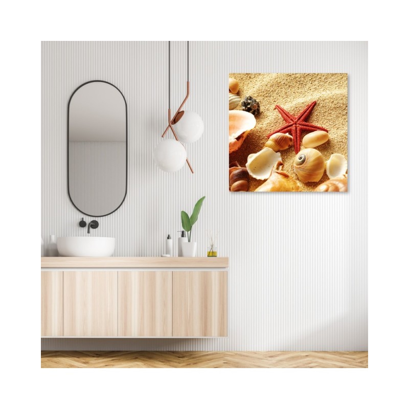 Modernes Wandbild - Landschaften - Beige | Feeby