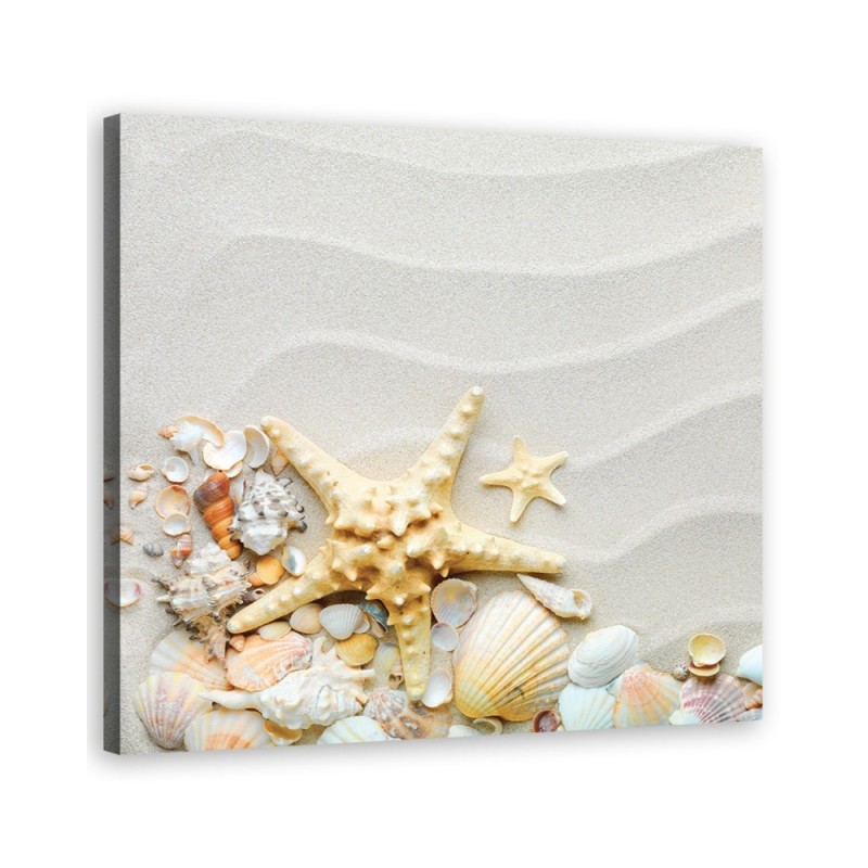 Dekoratives Leinwandbild - Landschaften - Beige | Feeby