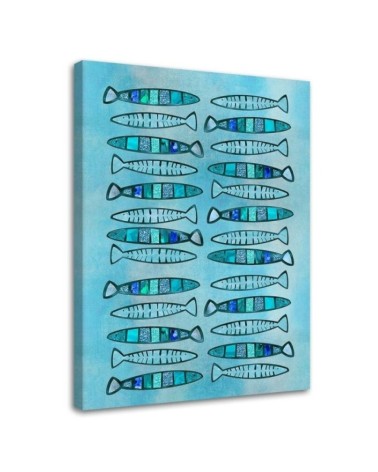 Marine Canvas paintings - Glamour fish Andrea Haase | FEEBY