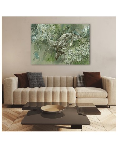 Bild auf Leinwand - Ein Paar Wale von Humbacks | Feeby