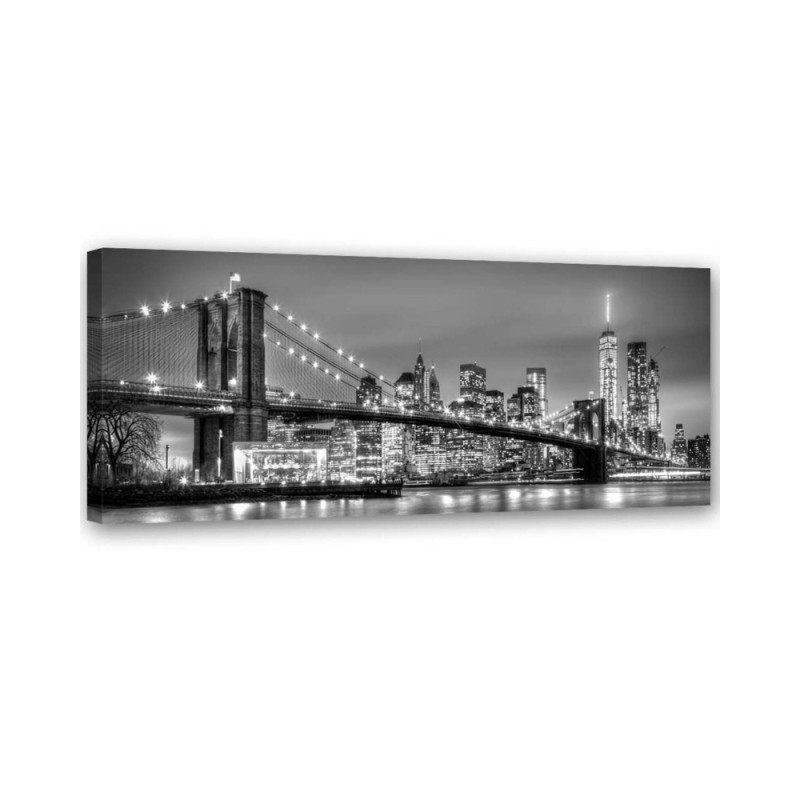 Modernes Wandbild - New York Brooklyn Brücke | Feeby