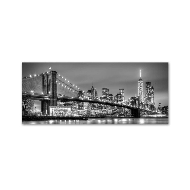 Modernes Wandbild - New York Brooklyn Brücke | Feeby