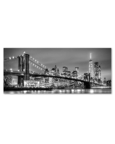 Modernes Wandbild - New York Brooklyn Brücke | Feeby