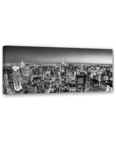 Modern Canvas paintings for the living room - New York City skyline for the dining room | FEEBY