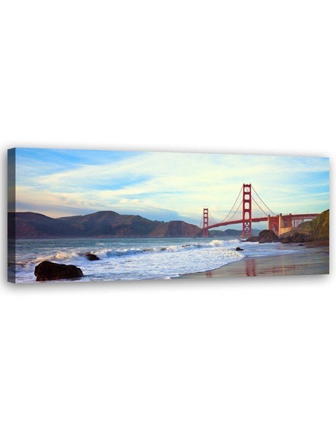 Obrazy do salonu - Golden Gate Bridge | FEEBY