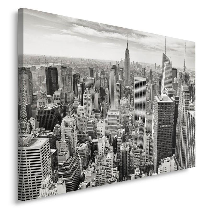 Leinwandbild modern - New York Stadt Panorama | Feeby