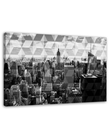 Leinwandbild - Architektur der Stadt | Feeby