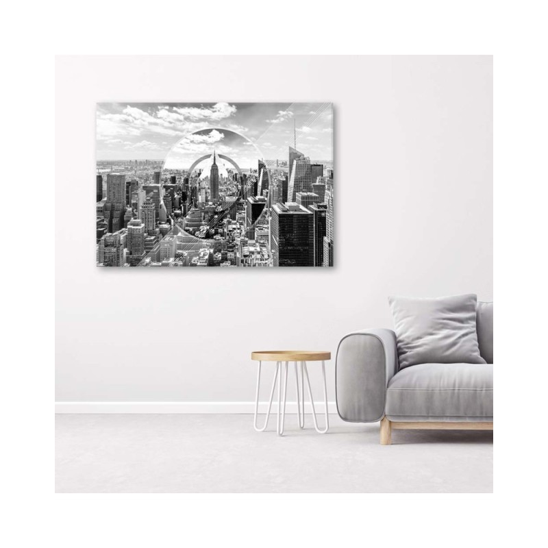 Bild auf Leinwand - Wolkenkratzer | Feeby