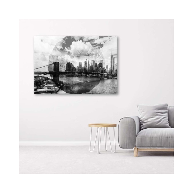 Leinwandbild - Brücke in New York | Feeby