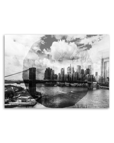 Leinwandbild - Brücke in New York | Feeby