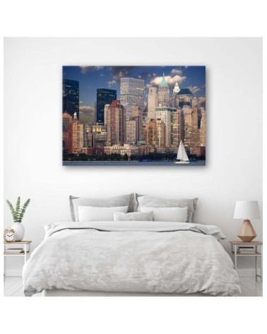 Leinwandbild - Wolkenkratzer - New York | Feeby
