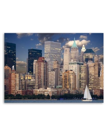 Leinwandbild - Wolkenkratzer - New York | Feeby