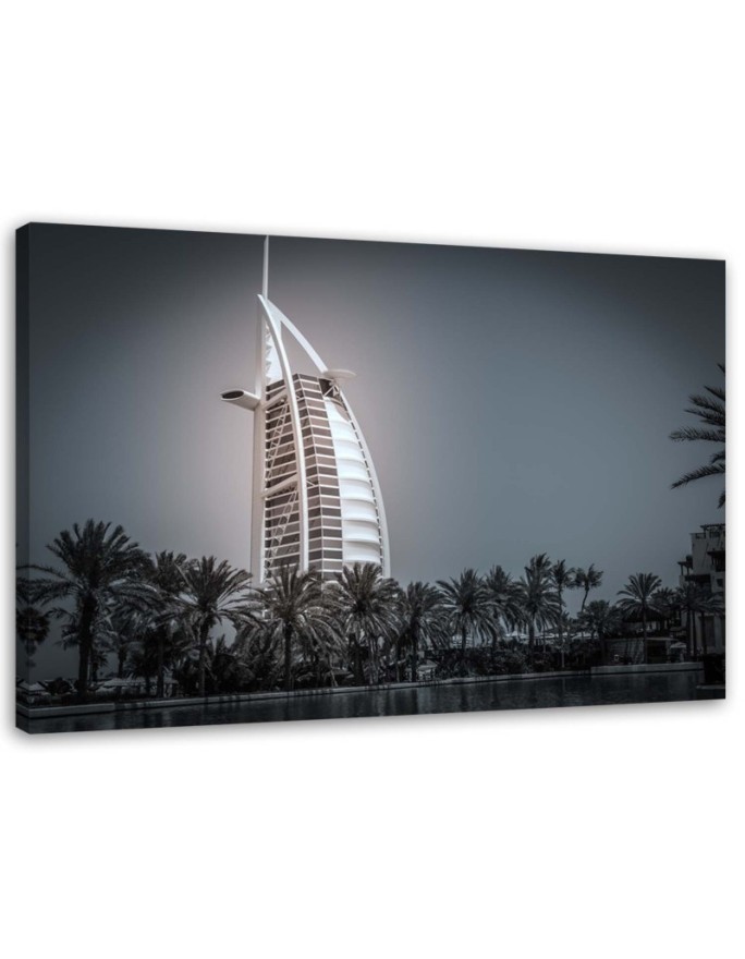 Leinwanddruck - Das Burj al-Arab Hotel in Dubai | Feeby