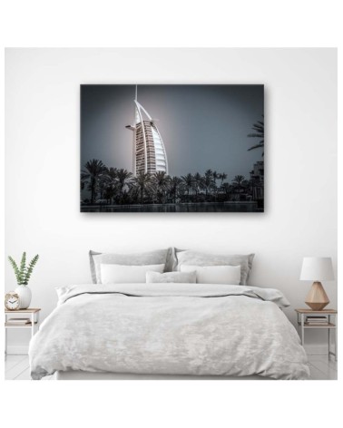 Leinwanddruck - Das Burj al-Arab Hotel in Dubai | Feeby