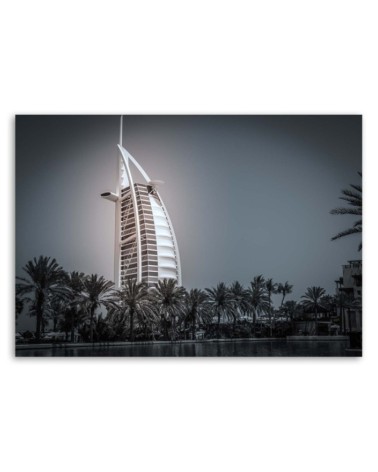 Leinwanddruck - Das Burj al-Arab Hotel in Dubai | Feeby