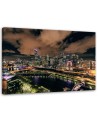 Canvas prints for Hallway - Modern city by night | FEEBY