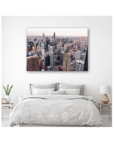 Modernes Wandbild - Wolkenkratzer in Chicago | Feeby