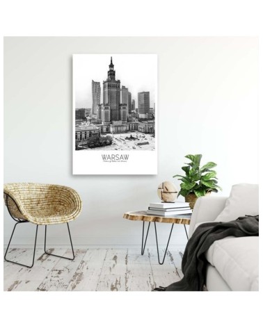 Bild auf Leinwand - Warschau - Kulturpalast | Feeby