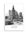 Nowoczesny obraz na płótnie - Warszawa Pałac Kultury | FEEBY