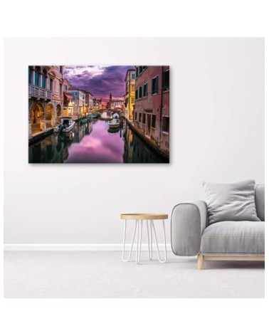 Dekoratives Leinwandbild - Venezianische Dämmerung | Feeby