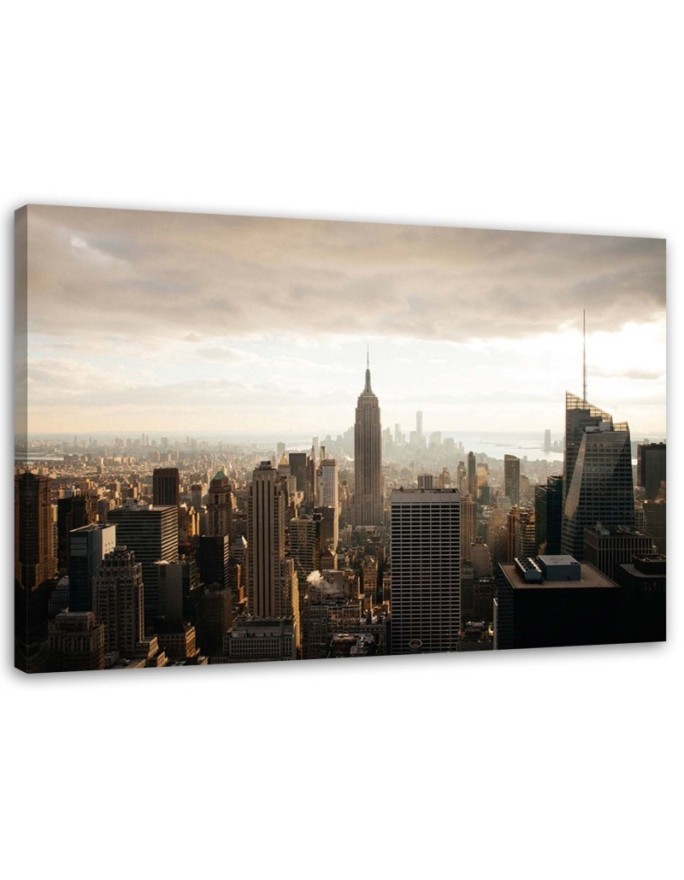 Bild auf Leinwand - Panorama von New York | Feeby