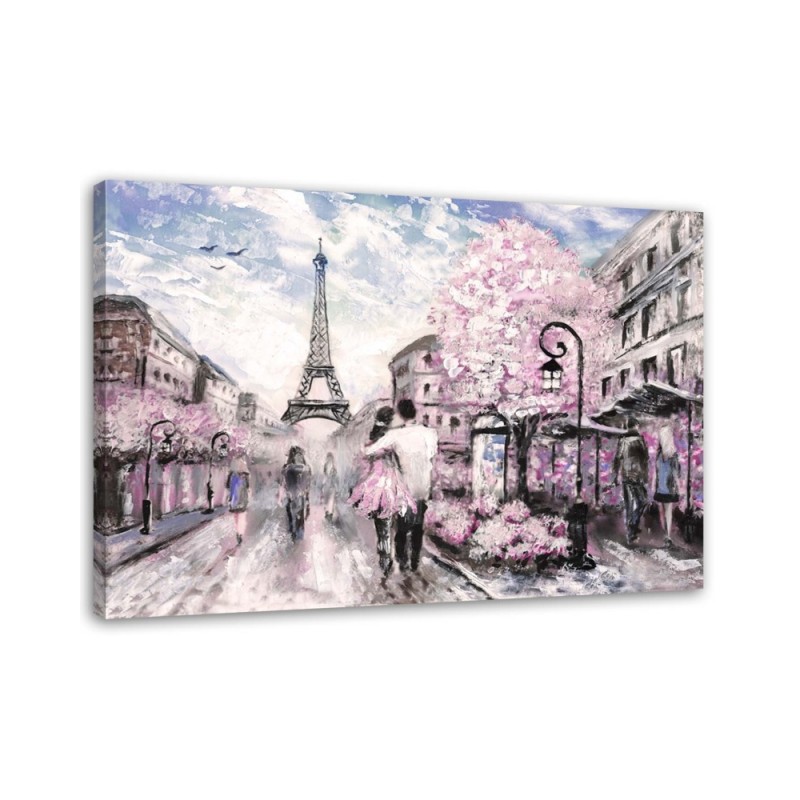 Leinwandbild - Der Frühling in Paris | Feeby