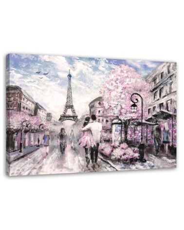 Spring in Paris - Living room pictures on Canvas. Dress your walls! | FEEBY