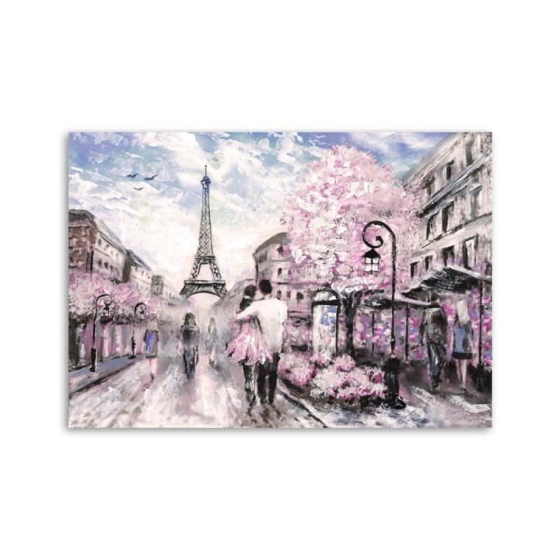 Leinwandbild - Der Frühling in Paris | Feeby