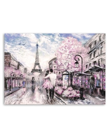 Leinwandbild - Der Frühling in Paris | Feeby