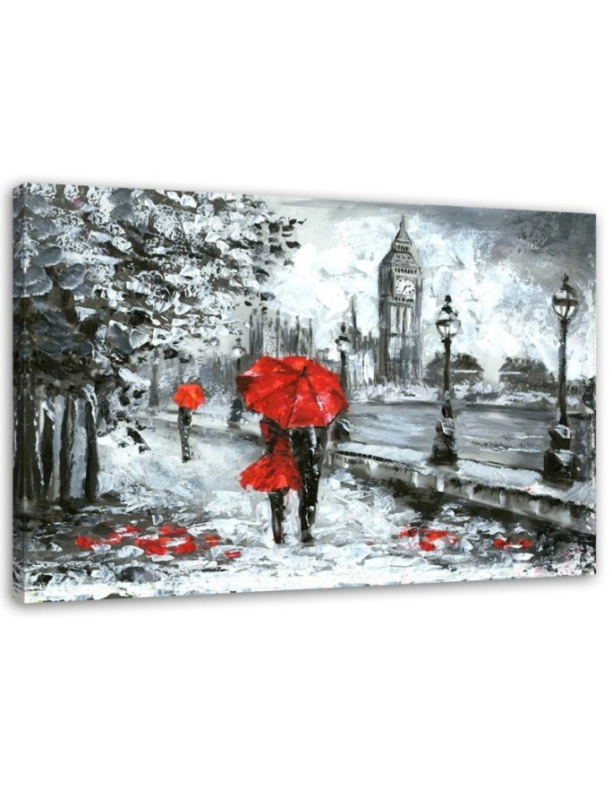 Bild auf Leinwand - Ein Spaziergang in London | Feeby