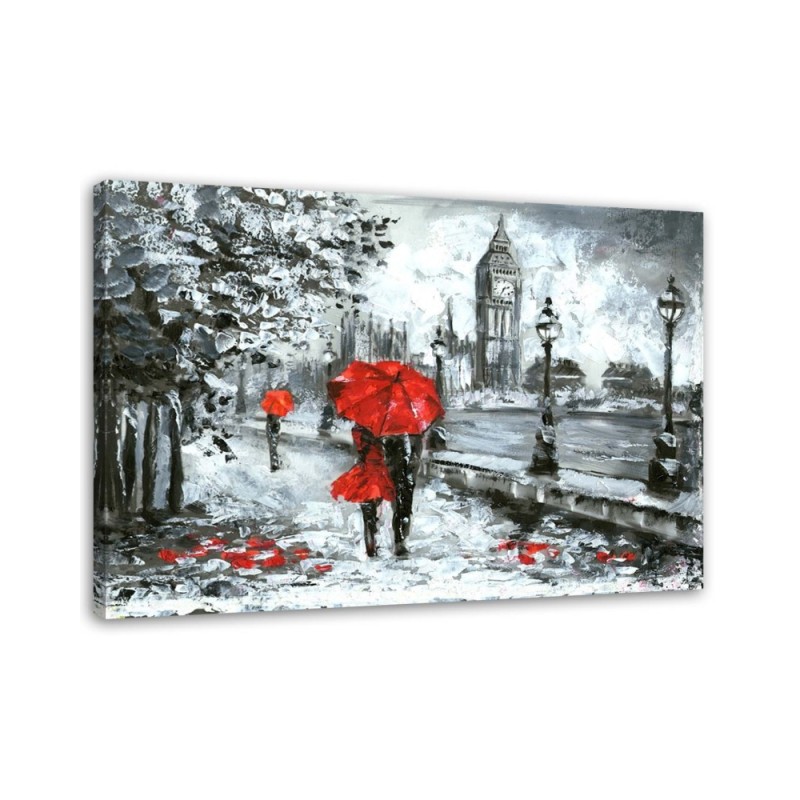 Bild auf Leinwand - Ein Spaziergang in London | Feeby