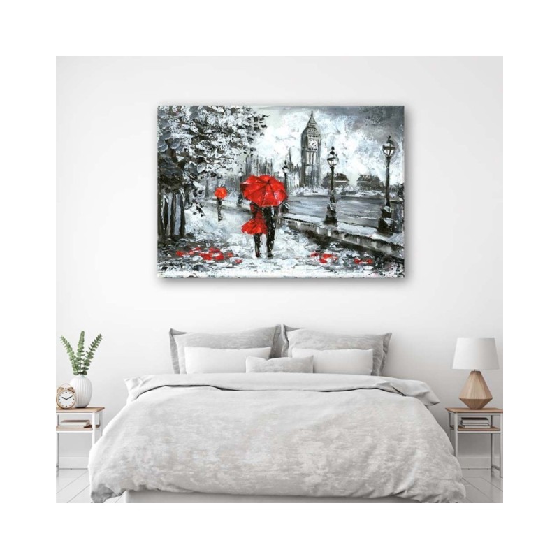 Bild auf Leinwand - Ein Spaziergang in London | Feeby
