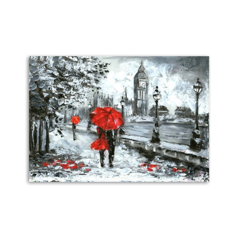 Bild auf Leinwand - Ein Spaziergang in London | Feeby