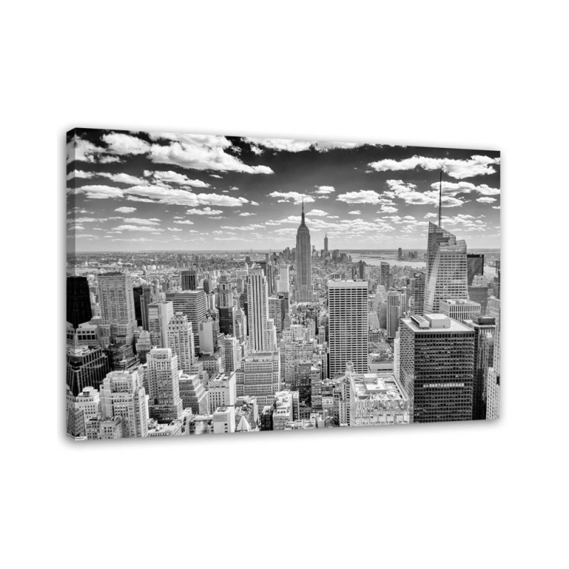 Leinwanddruck - Blick auf Manhattan | Feeby