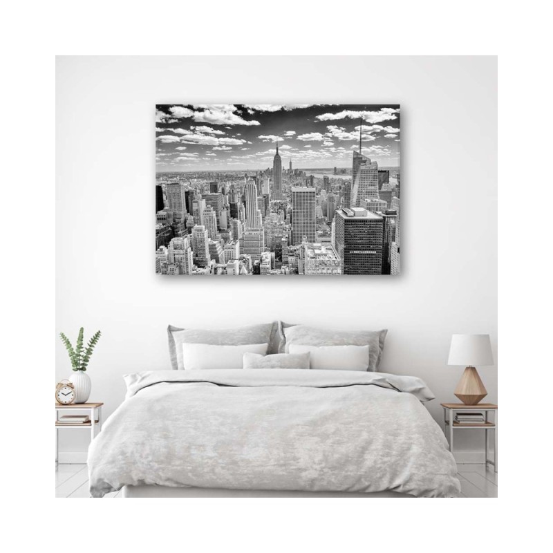 Leinwanddruck - Blick auf Manhattan | Feeby