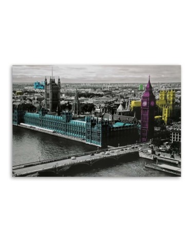 Leinwandbild - London - Big Ben und das Parlamentsgebäude | Feeby