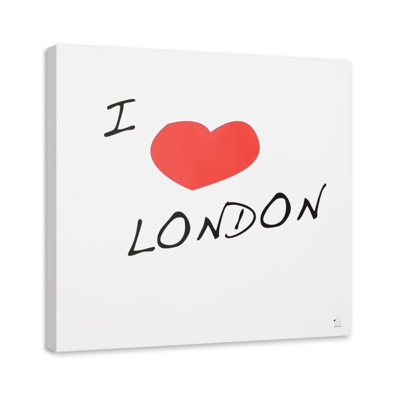 Leinwandbild - I Love London Aufschrift | Feeby