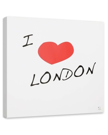 Leinwandbild - I Love London Aufschrift | Feeby