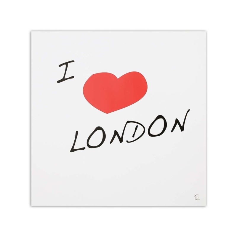 Leinwandbild - I Love London Aufschrift | Feeby
