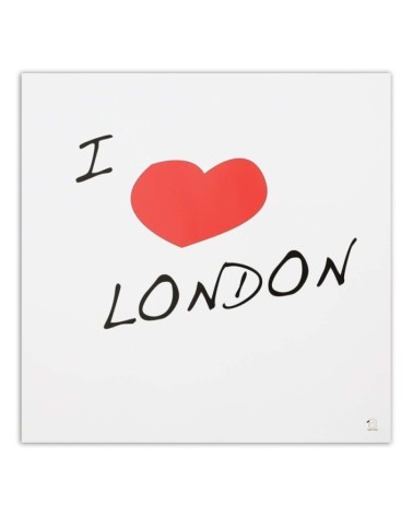 Leinwandbild - I Love London Aufschrift | Feeby