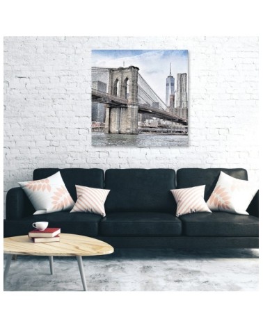 Leinwandbild - Städte und Architektur - Grau | Feeby