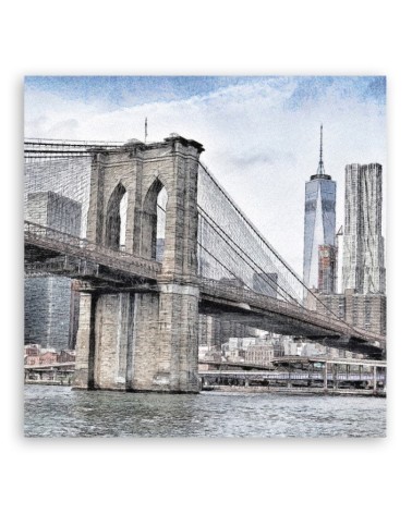 Leinwandbild - Städte und Architektur - Grau | Feeby